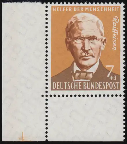 297 Agriculture 7+3 Pf Raiffeisen ** Coin et l. Condition 1-dg +