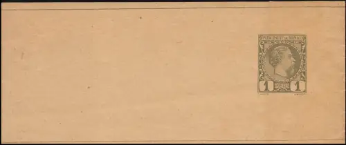 Monaco Streifband 1 Prince Charles III. 1 cent. frais de port ** / MNH