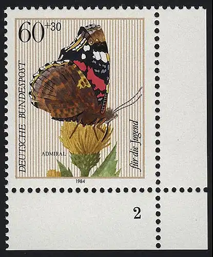 1203 Jugend Admiral 60+30 Pf ** FN2