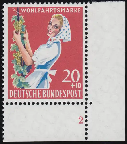 299 Agriculture 20+10 Pf Vigneronne ** FN2 Condition 1-dg