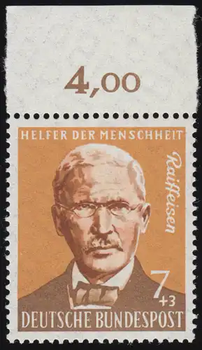 297 Landwirtschaft 7+3 Pf Raiffeisen ** Oberrand keine Löcher