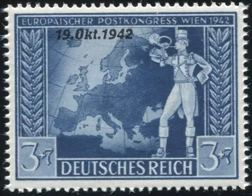 823II Congrès post-posté 3 Pf. avec PLF II poutres par le 7, case 23, **