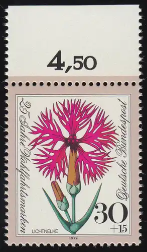 818 Wohnf Fleurs 30+15 Pf Plein nel ** Oberrand