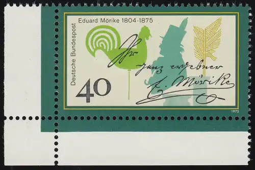 842 Eduard Mörike ** Coin et l.