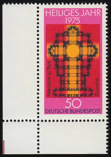 834 Heiliges Jahr ** Ecke u.l.