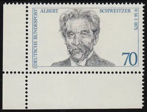 830 Albert Schweitzer ** Ecke u.l.