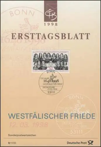 ETB 09/1998 Paix de Westphalie