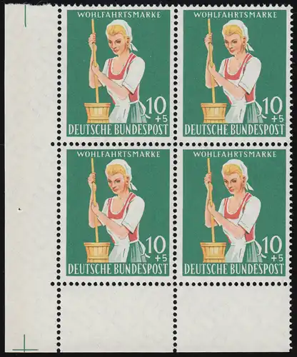 298 Agriculture 10+5 Pf Senneur ** Eck-Vbl et l. Condition 1-dg +