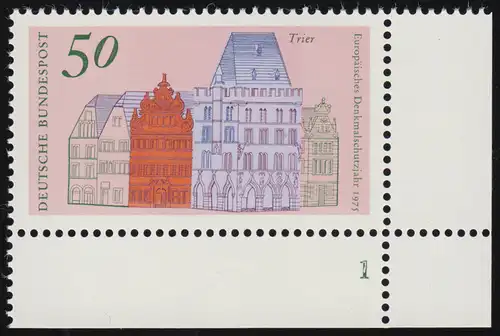 862 Europa 50 Pf Trier ** FN1