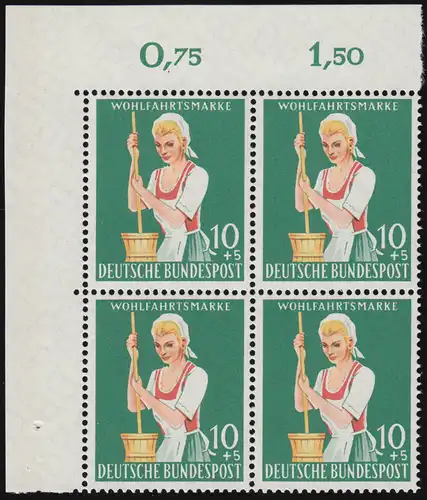 298 Agriculture 10+5 Pf Senneur ** Eck-Vbl o.l. Condition 1-0