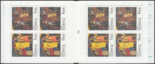 Carnet de la marque 202 Europe / CEPT - Paix et liberté, avec FN 2 **