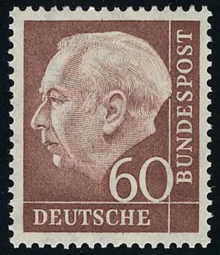 190 Heuss 60 Pf postfrisch **