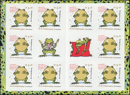 108 MH Grimms conte de fées - Le Roi de Grenouille, frais de port **