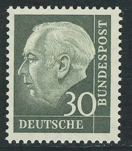 259 Theodor Heuss 30 Pf, postfrisch **