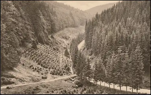 Landpost Friedrichshöhe au-dessus de EISFELD 16.8.1959 sur AK Werragrund près de Sophienau