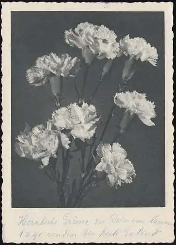 Payspost 22b Hartenfels sur SELTERS WESTERWALD PAYS 16.3.56 sur Félicitations-AK