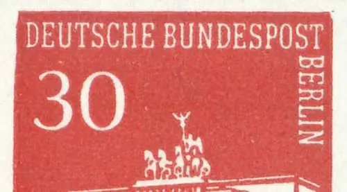 15 de MH 7 Porte de Brandebourg avec PLF I (288III), champ 2, **