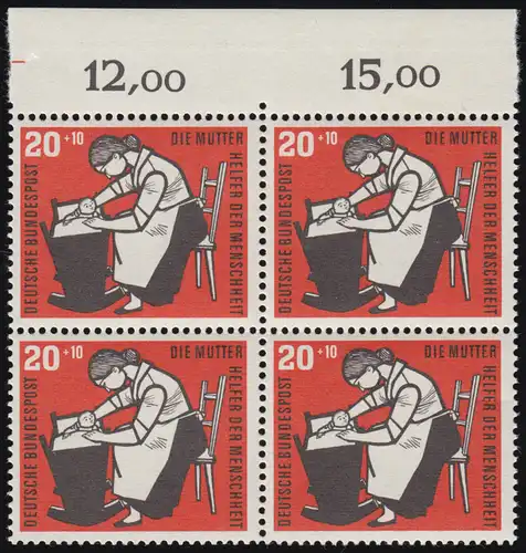 245 Soins des enfants 20+10 Pf Berceau ** OR-Vbl.