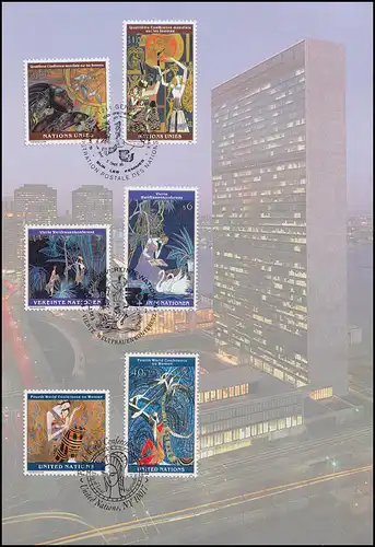 Documentation philatélistique: Conférence mondiale sur les femmes, Pékin 1995 avec ESSt