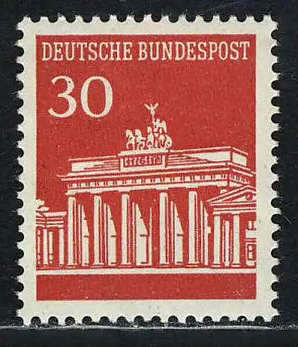 508 Brandenburger Tor 30 Pf, postfrisch **