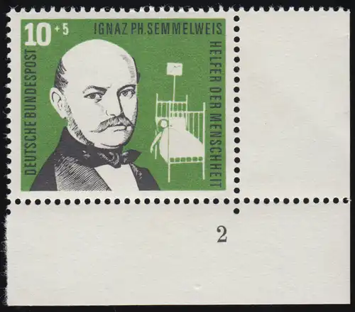 244 Soins des enfants 10+5 Pf Semmelweis ** FN2