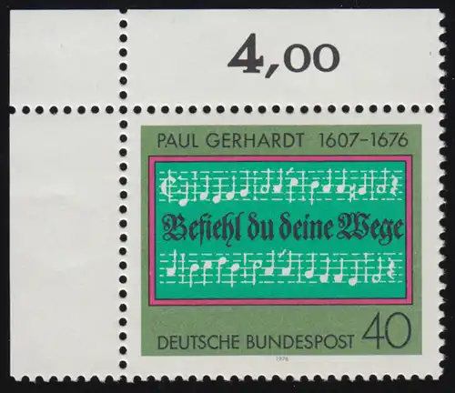 893 Paul Gerhardt ** Ecke o.l.