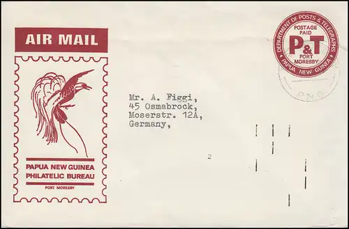 Papouasie Nouvelle Guinée: manutention avec codification numéro 2, PORTOBREBY 11.3.1974