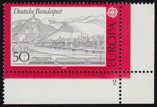 935 Europe 50 Pf Paysages ** FN2