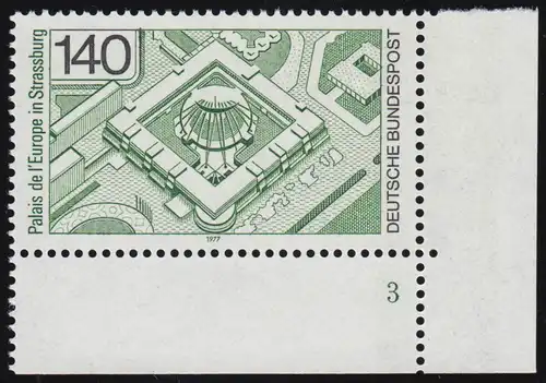 921 Conseil de l'Europe Strasbourg ** FN3