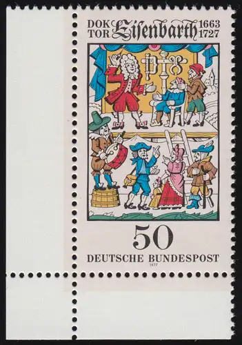 953 Johannes Andreas Eisenbarth ** Ecke u.l.
