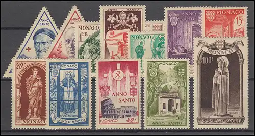 Monaco 429-440 Heiliges Jahr, kompletter Satz, postfrisch **