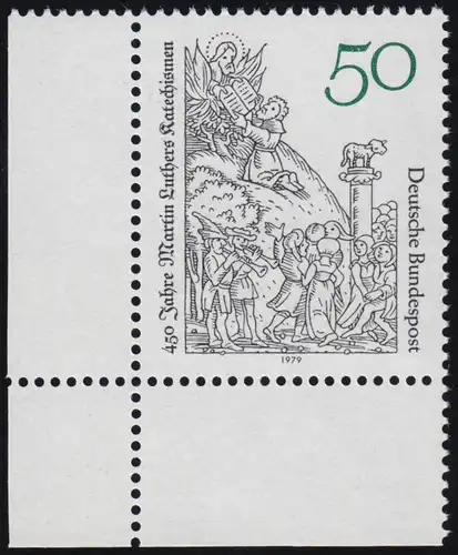 1016 Martin Luther Catéchisme ** Coin et l.