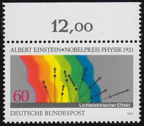 1019 Nobelpreisträger Physik Einstein ** Oberrand