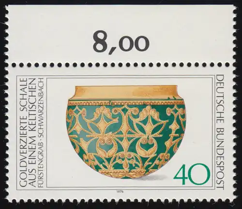 898 Archäologisches Kulturgut 40 Pf ** Oberrand