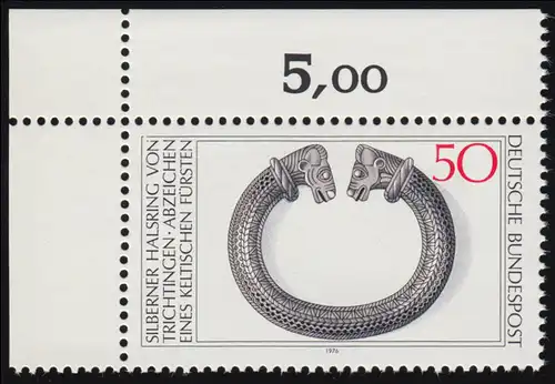 899 Propriété Archéologique 50 Pf ** Coin o.l.
