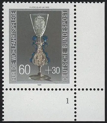 1296 Verres de bien-être 60+30 Pf ** FN1