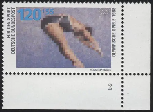 1355 Passer des Jeux olympiques 120+55 pf ** FN2