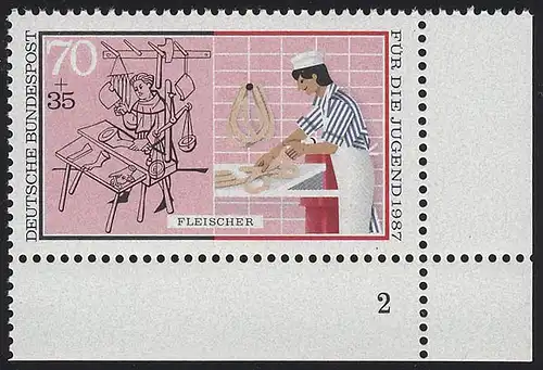 1317 Jeunes bouchers 70+35 Pf ** FN2
