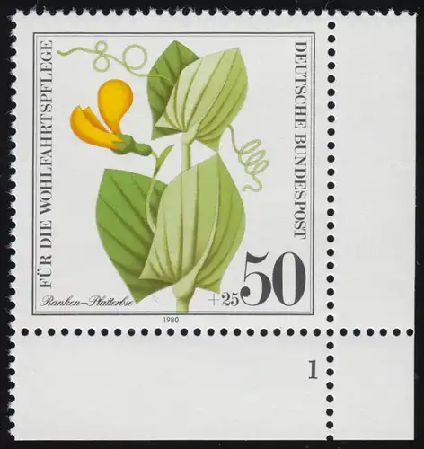 1060 Herbes sauvages Petse 50+25 Pf ** FN1