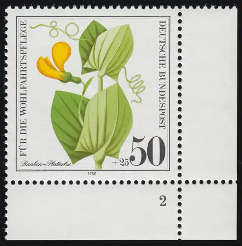 1060 Herbes sauvages Petse 50+25 Pf ** FN2