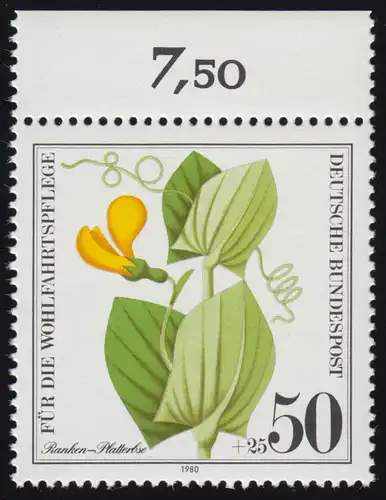 1060 Herbes sauvages Plage 50+25 Pf ** Haute-rande