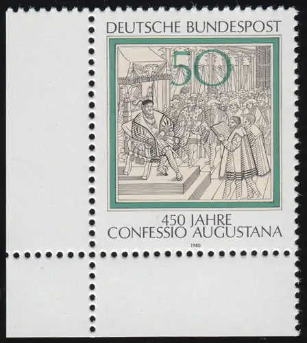 1051 Confession d'Augsbourg ** Coin et l.