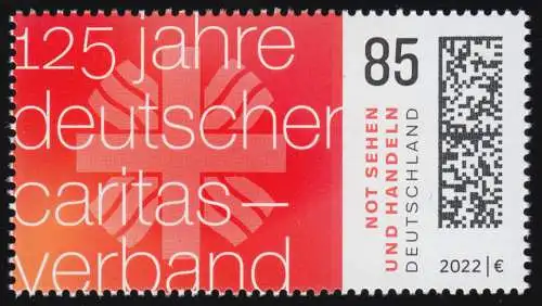 3726 125 ans Deutscher Caritasverband, ** post-fraîchissement