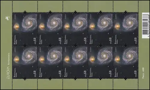 Portugal-Madeira 297 Europaunion CEPT Astronomie 2009 - Kleinbogen ** / MNH