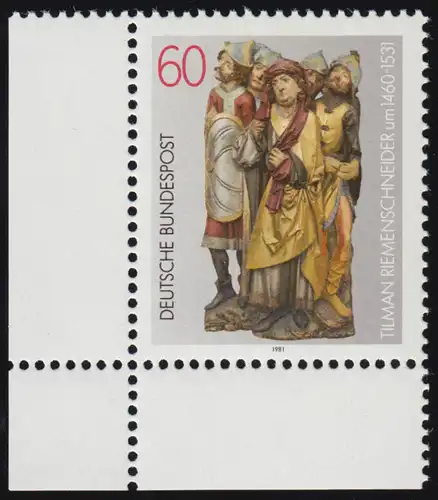 1099 Tilman Riemenschneider ** Ecke u.l.