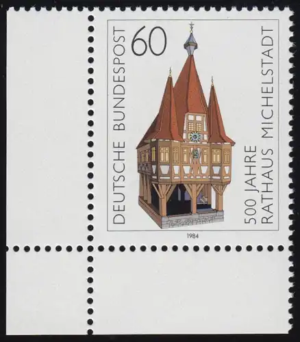 1200 Hôtel de ville Michelstadt ** Coin et l.