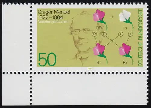 1199 Gregor Johann Mendel ** Ecke u.l.