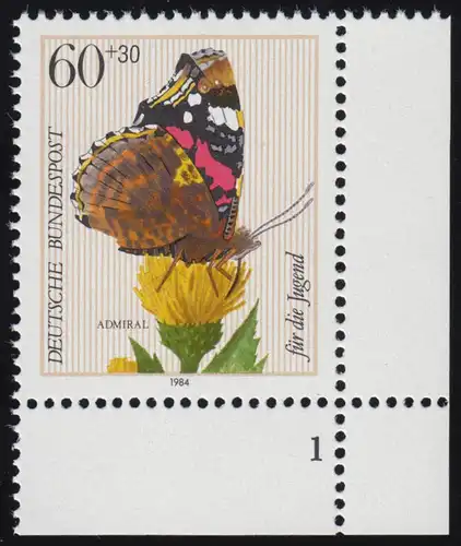 1203 Jeunesse Amiral 60+30 Pf ** FN1