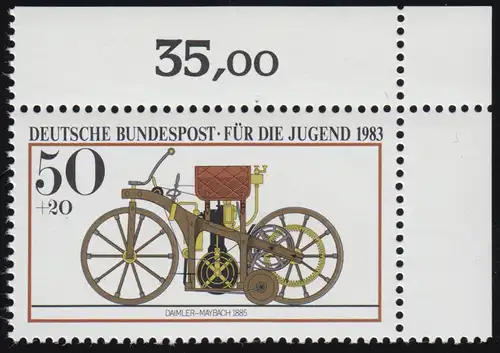 1168 Jeunes motos Daimler-Maybach 50+20 Pf ** coin o.r.