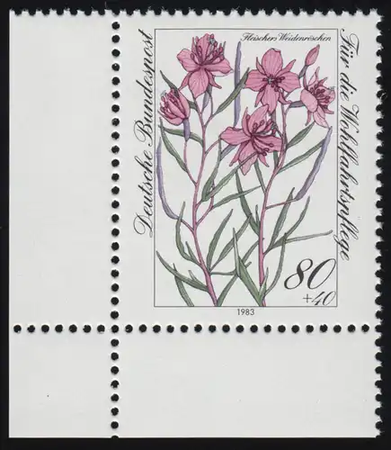 1190 Wohnen Besternröchen 80+40 Pf ** Coin et l.